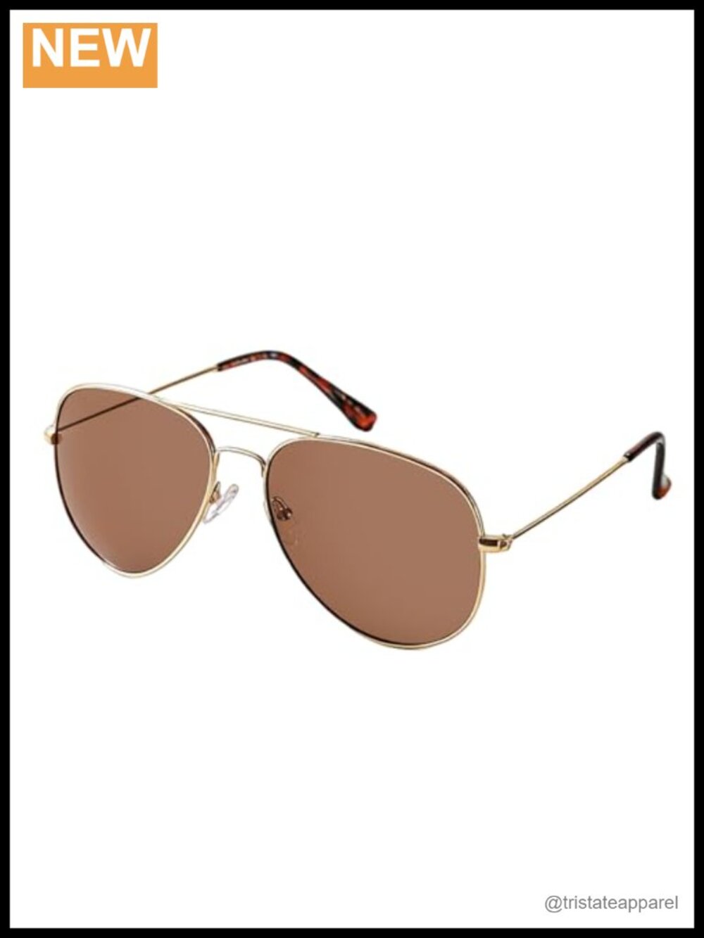 Classic Aviator Sunglasses UV400 Teardrop Lenses Metal Frame
